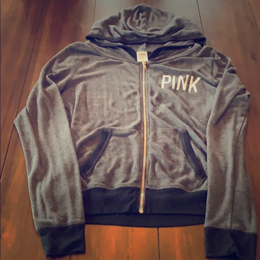 VS pink Zip Up